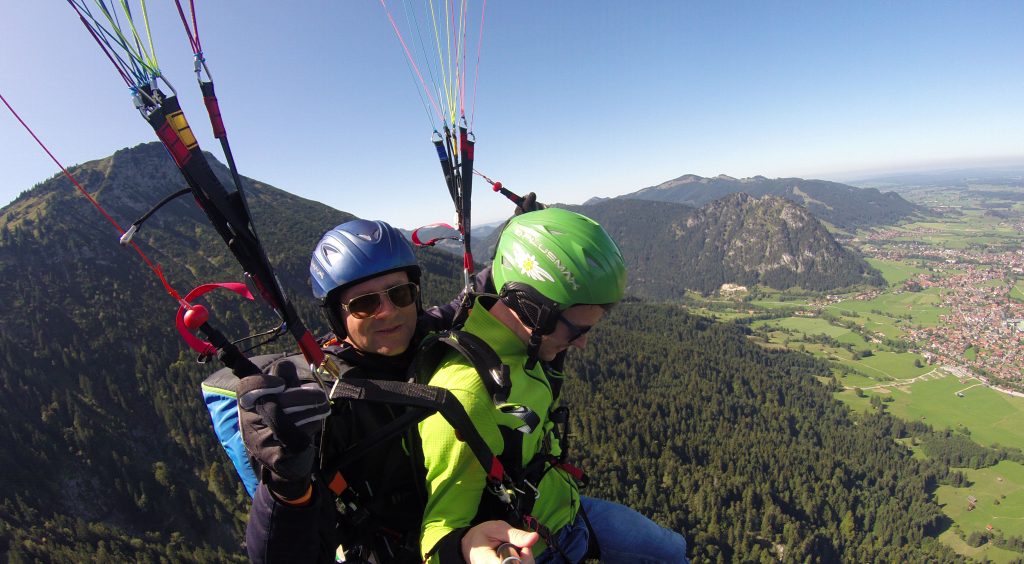 Tandemflug am Breitenberg
